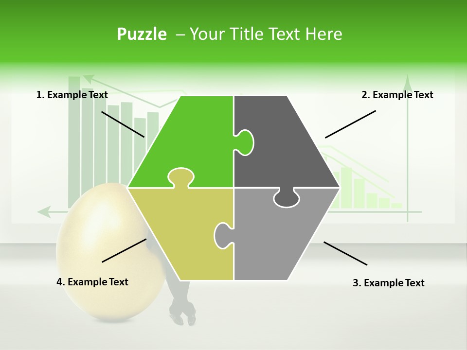 Making Money Holiday And Celebrations Green PowerPoint Template