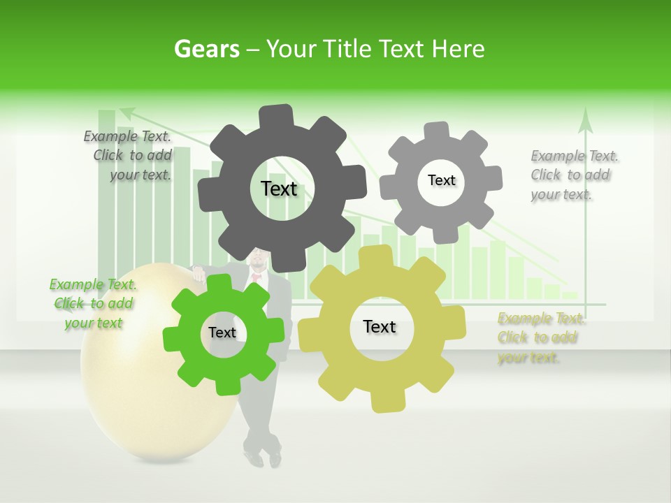 Making Money Holiday And Celebrations Green PowerPoint Template