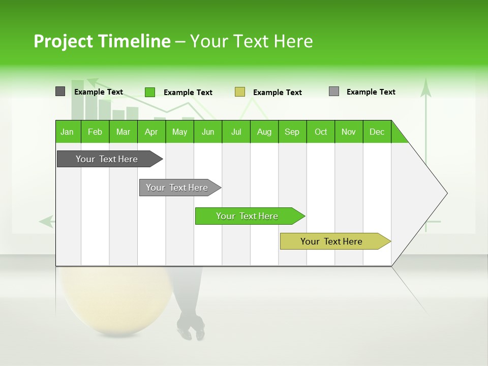 Making Money Holiday And Celebrations Green PowerPoint Template