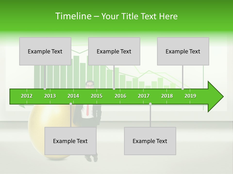 Making Money Holiday And Celebrations Green PowerPoint Template