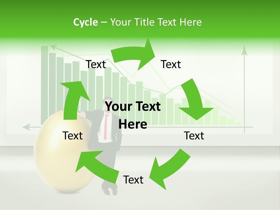 Making Money Holiday And Celebrations Green PowerPoint Template