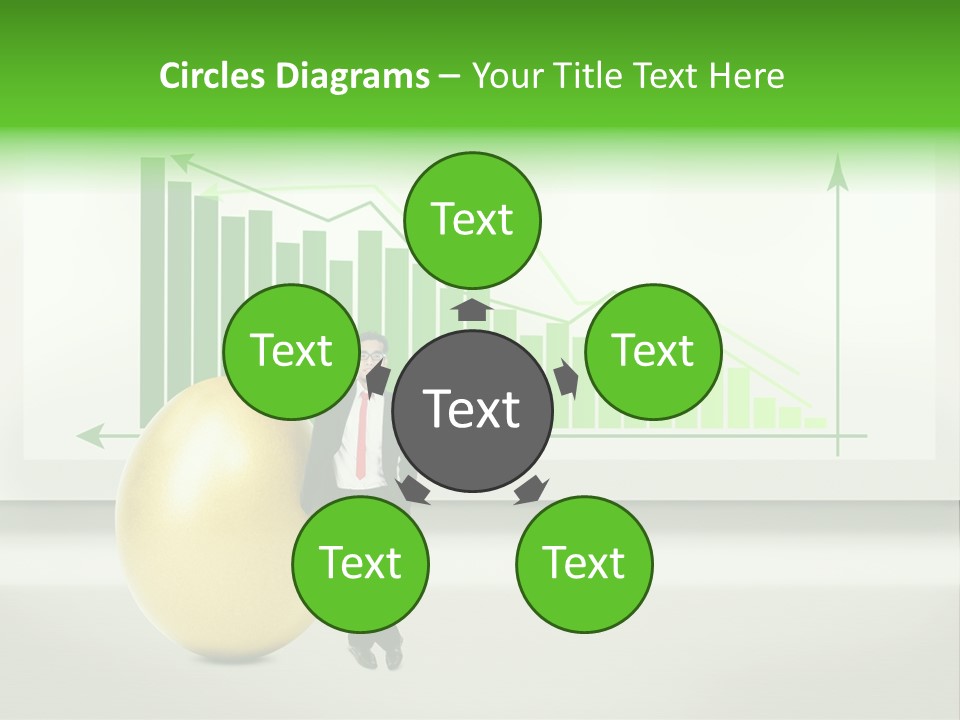 Making Money Holiday And Celebrations Green PowerPoint Template