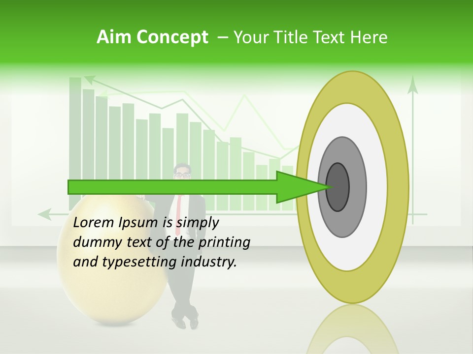 Making Money Holiday And Celebrations Green PowerPoint Template