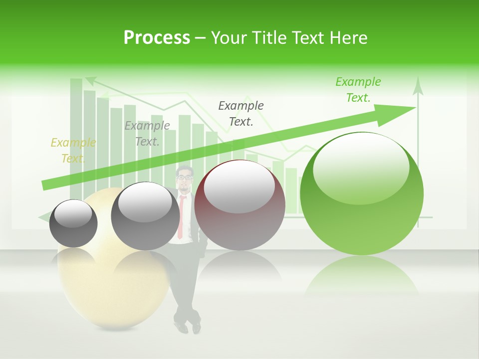 Making Money Holiday And Celebrations Green PowerPoint Template