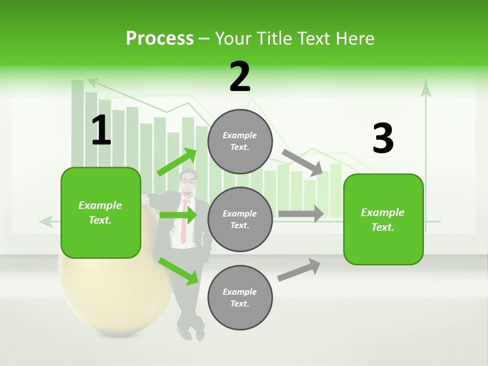 Making Money Holiday And Celebrations Green PowerPoint Template