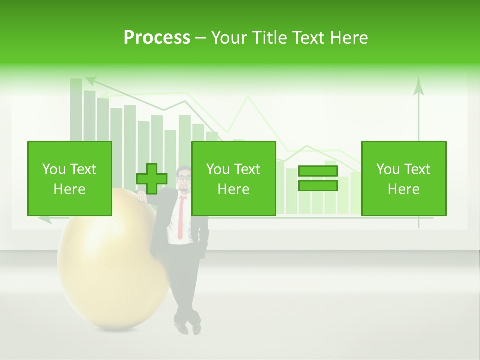 Making Money Holiday And Celebrations Green PowerPoint Template