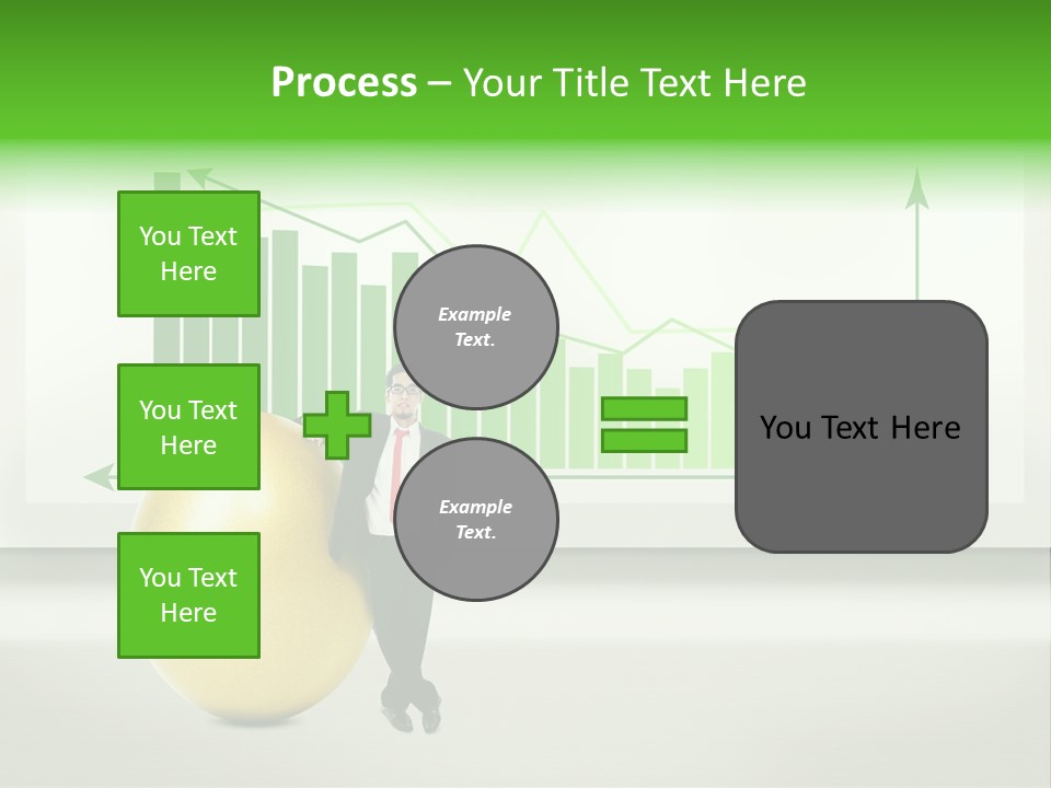 Making Money Holiday And Celebrations Green PowerPoint Template