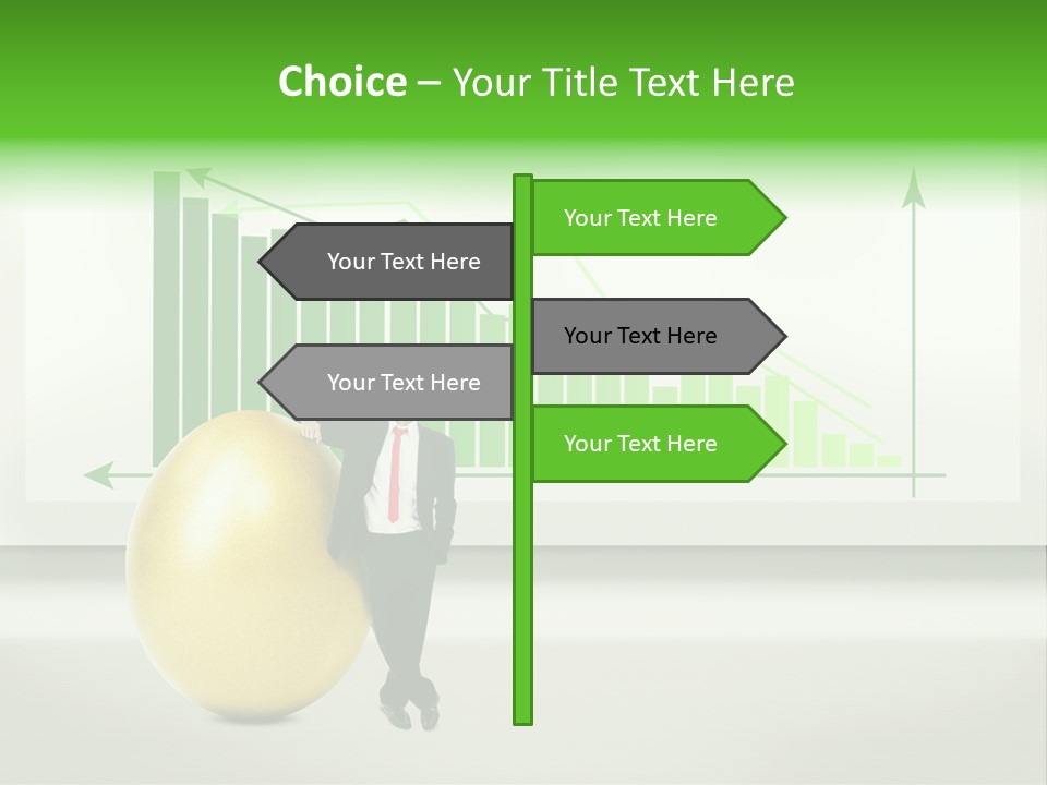 Making Money Holiday And Celebrations Green PowerPoint Template