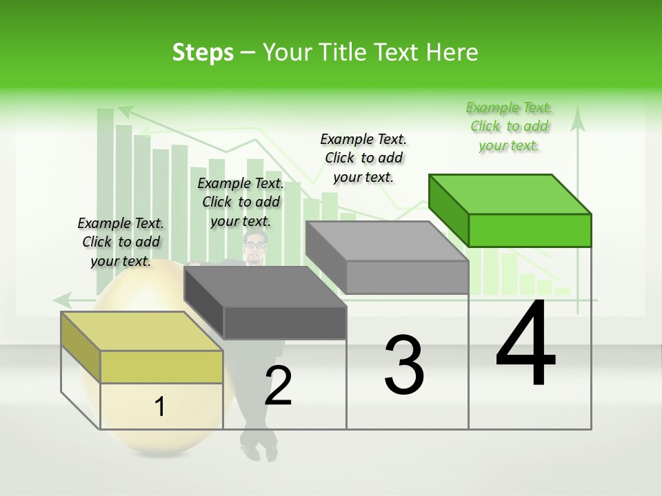 Making Money Holiday And Celebrations Green PowerPoint Template