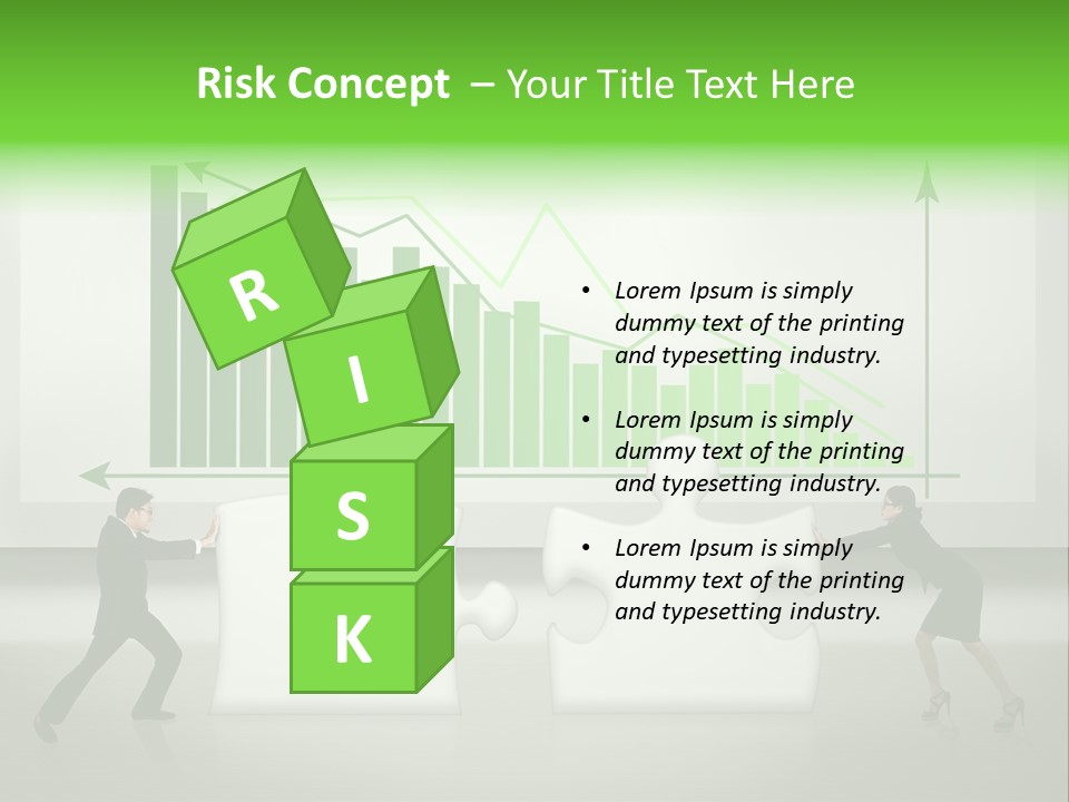 Indonesian Upward Trend Cooperation PowerPoint Template