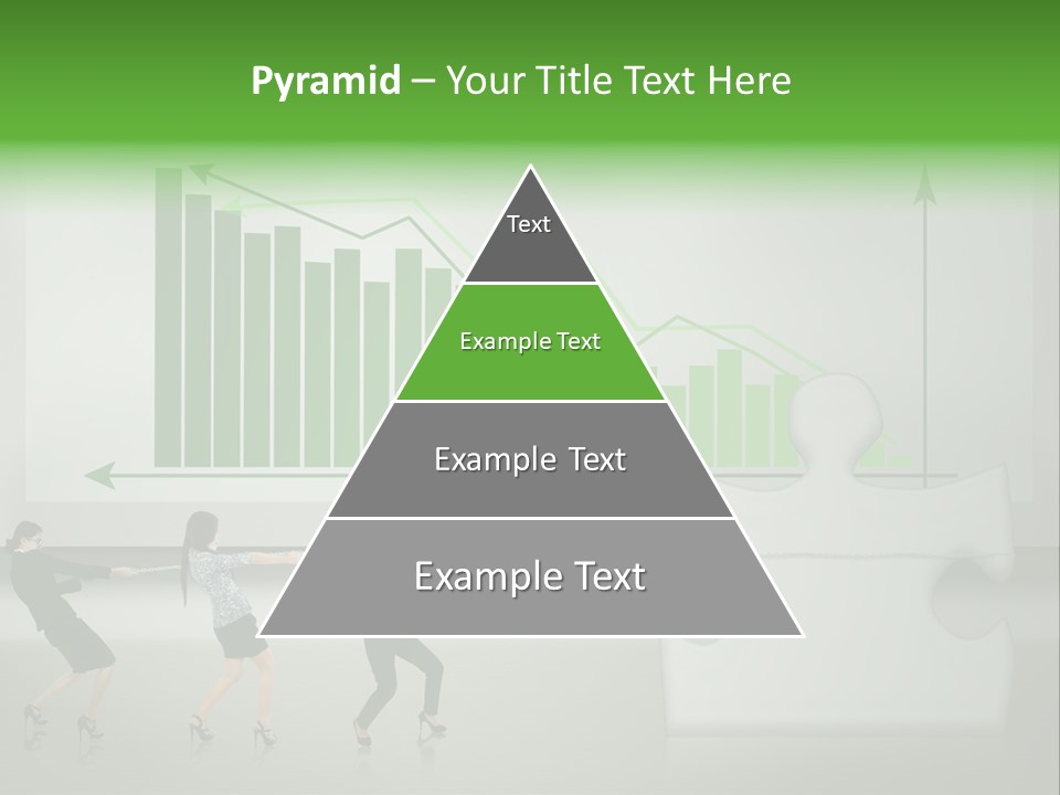Partnership Chinese Green PowerPoint Template