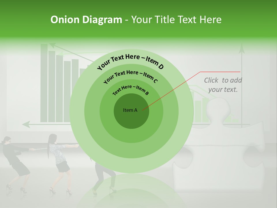 Partnership Chinese Green PowerPoint Template