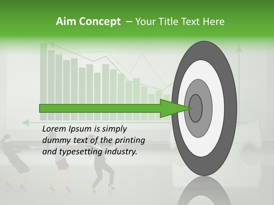 Partnership Chinese Green PowerPoint Template