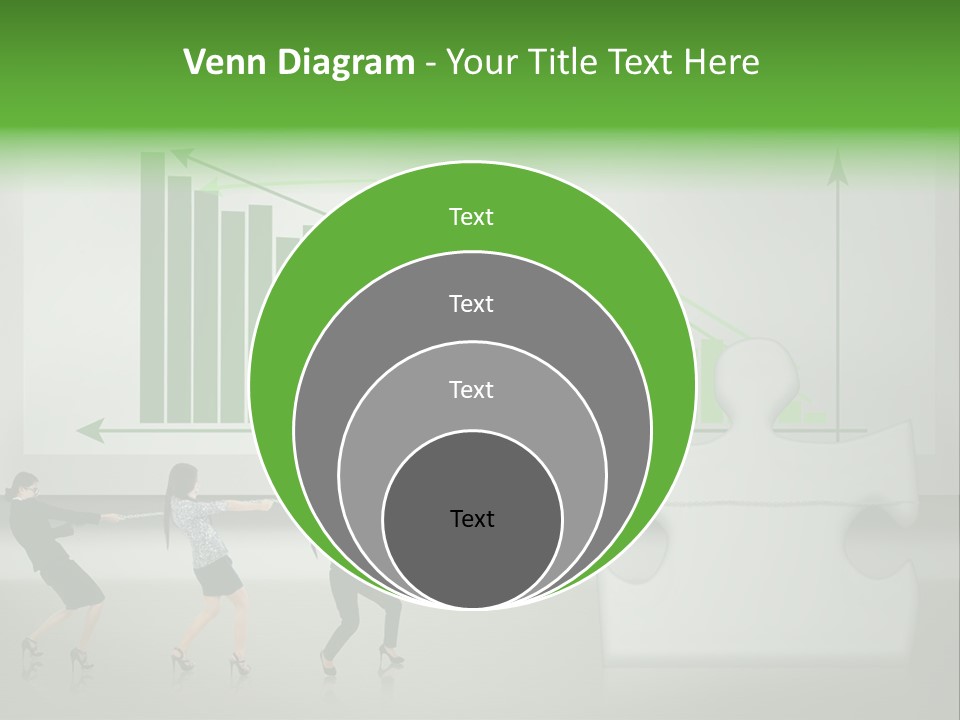 Partnership Chinese Green PowerPoint Template