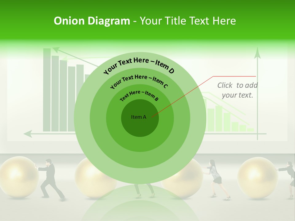 Push Performance Green PowerPoint Template