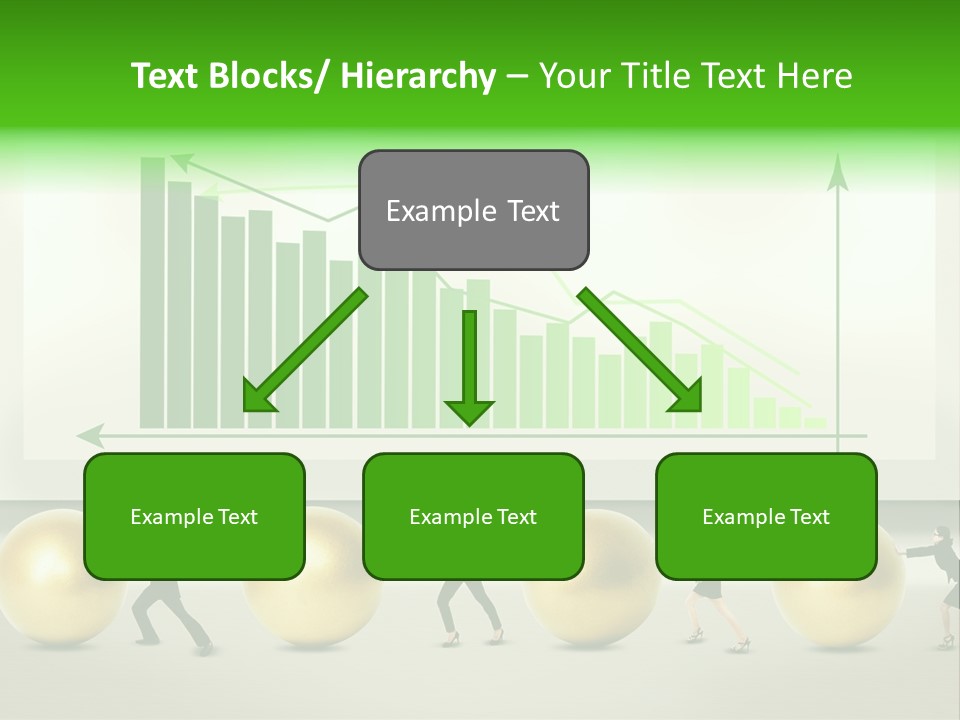 Push Performance Green PowerPoint Template