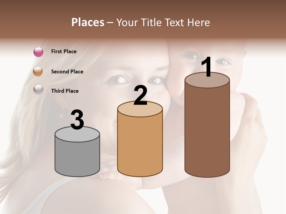 Embrace Cuddling Newborn PowerPoint Template