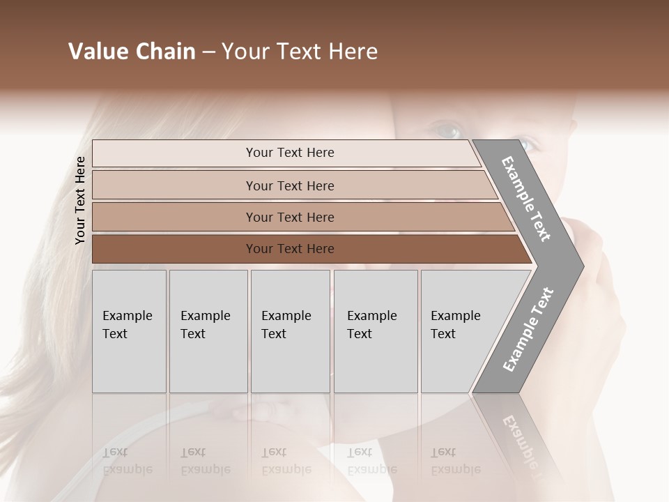 Embrace Cuddling Newborn PowerPoint Template