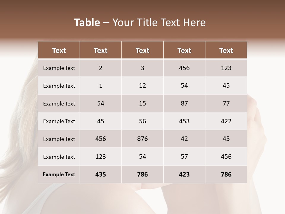Embrace Cuddling Newborn PowerPoint Template
