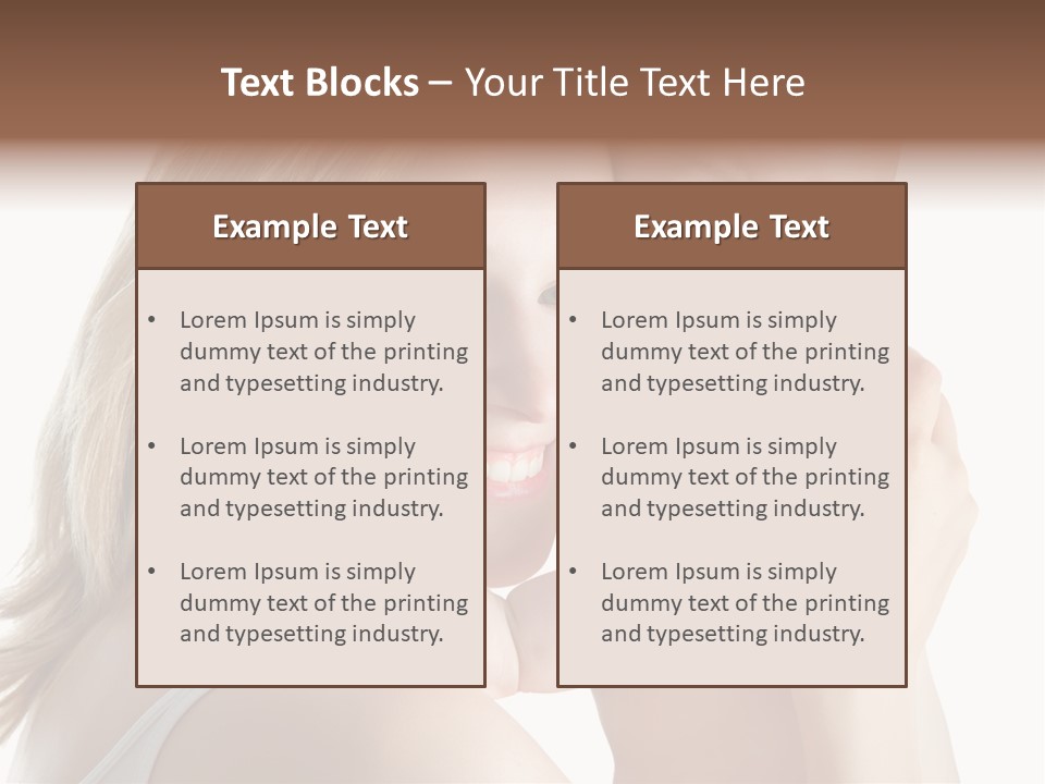 Embrace Cuddling Newborn PowerPoint Template