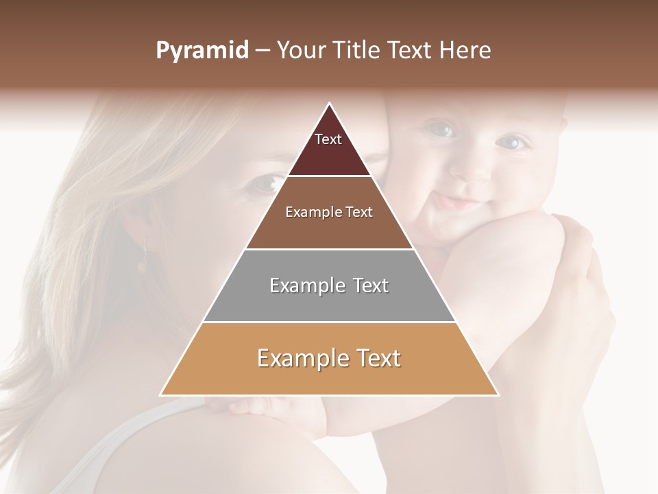 Embrace Cuddling Newborn PowerPoint Template