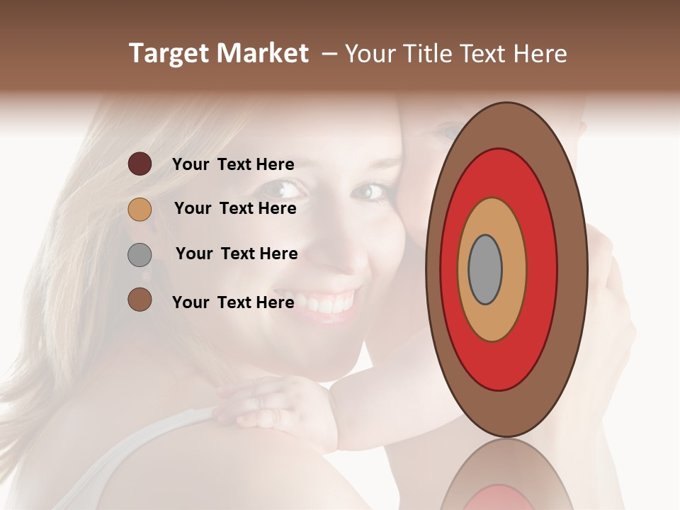 Embrace Cuddling Newborn PowerPoint Template