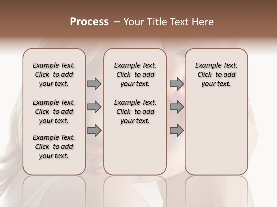 Embrace Cuddling Newborn PowerPoint Template