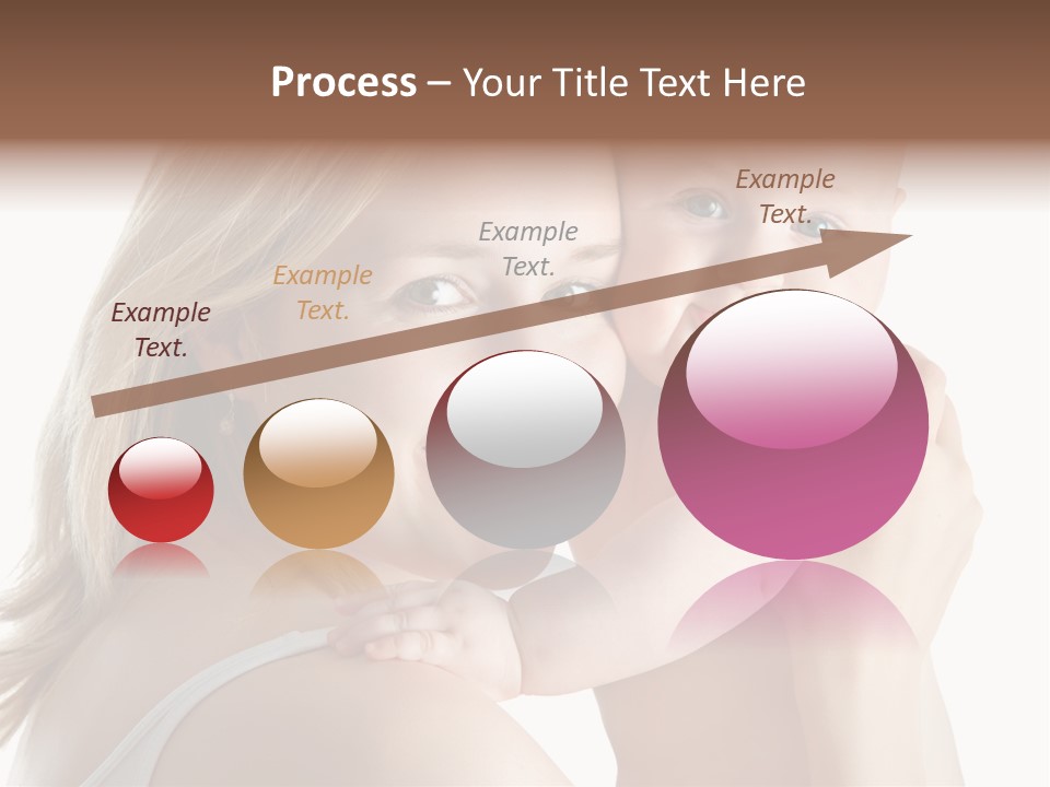 Embrace Cuddling Newborn PowerPoint Template