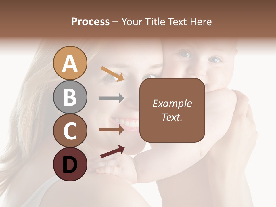 Embrace Cuddling Newborn PowerPoint Template