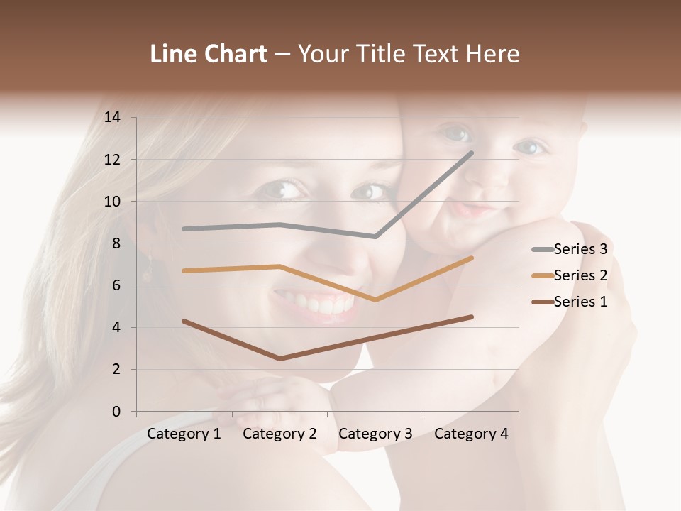 Embrace Cuddling Newborn PowerPoint Template