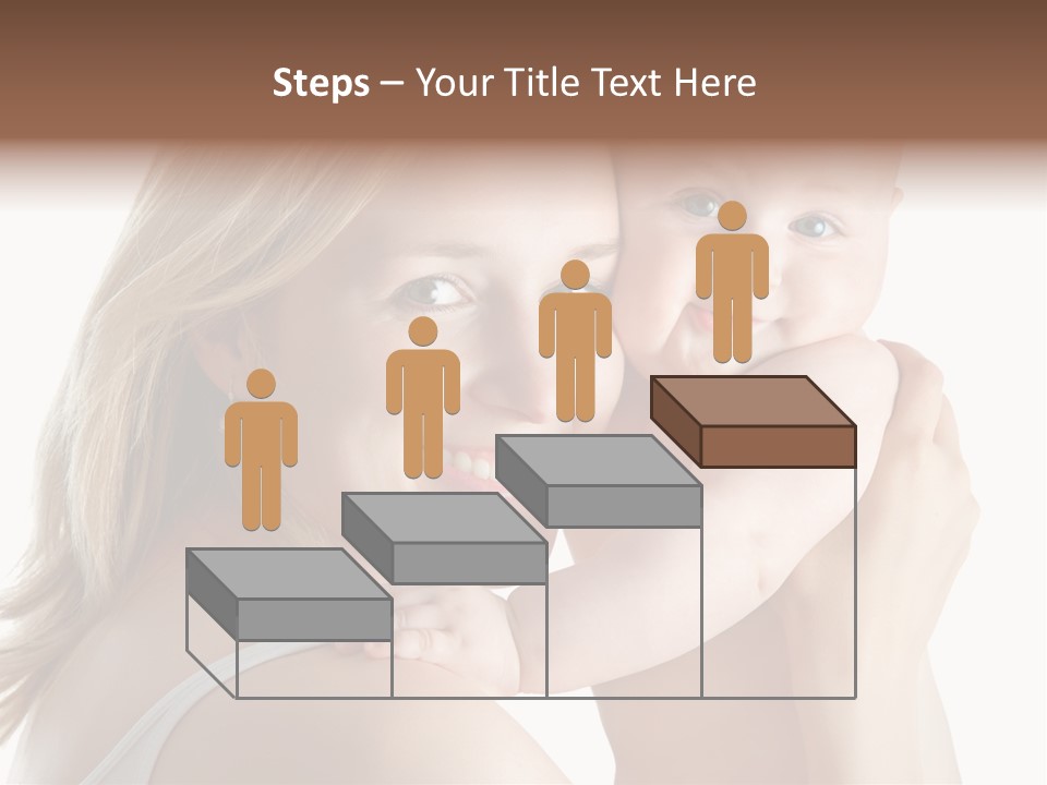 Embrace Cuddling Newborn PowerPoint Template