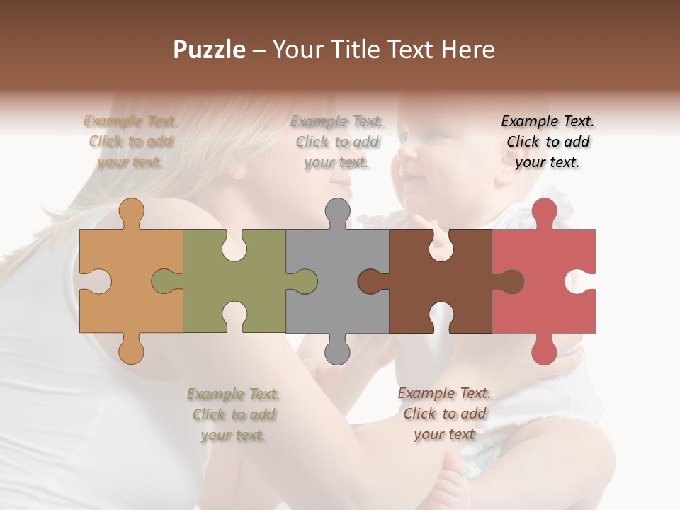 Love Childhood Joy PowerPoint Template