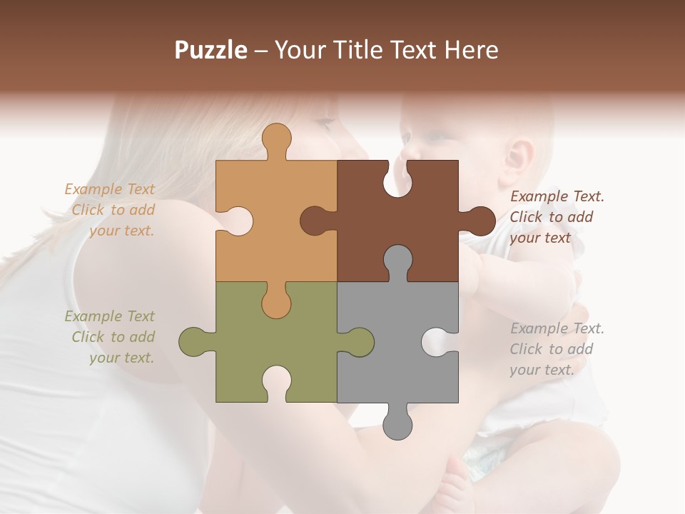 Love Childhood Joy PowerPoint Template