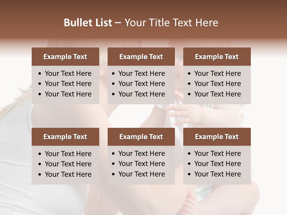 Love Childhood Joy PowerPoint Template