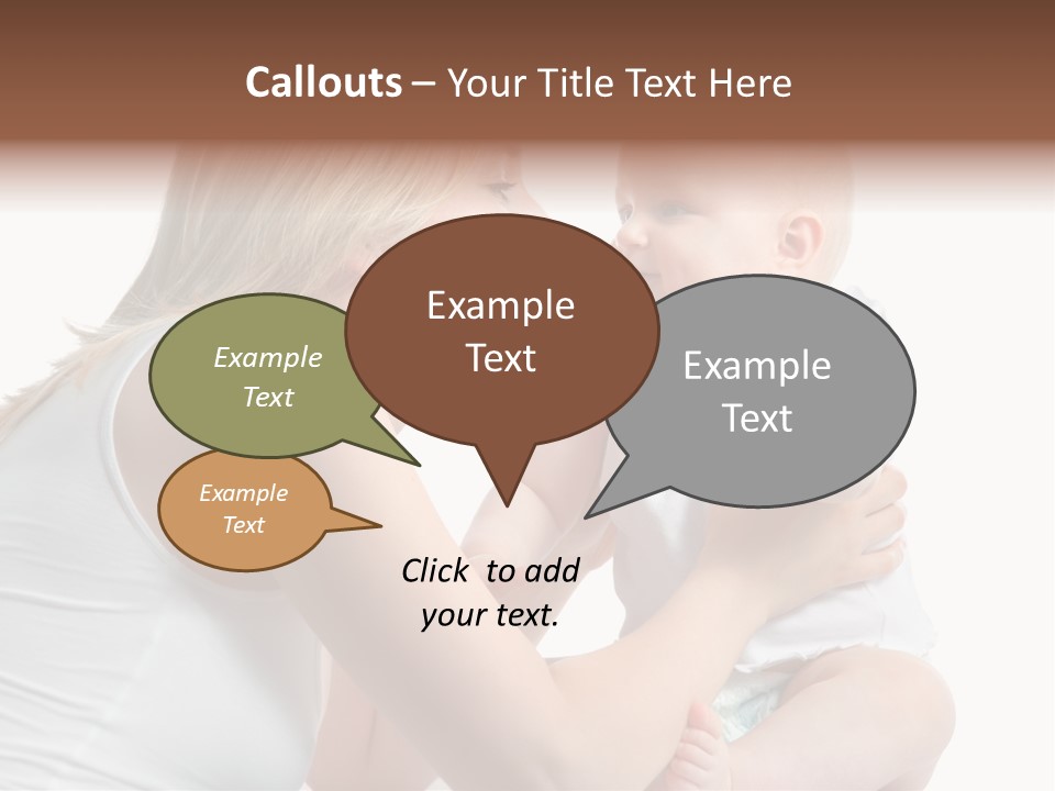 Love Childhood Joy PowerPoint Template