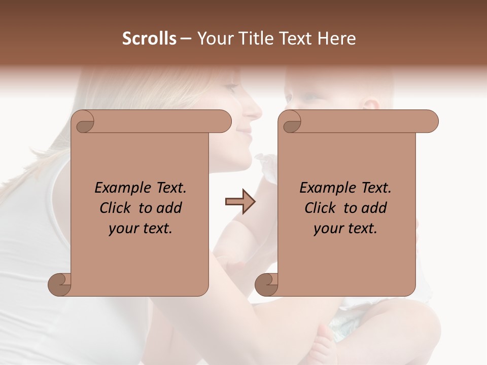 Love Childhood Joy PowerPoint Template