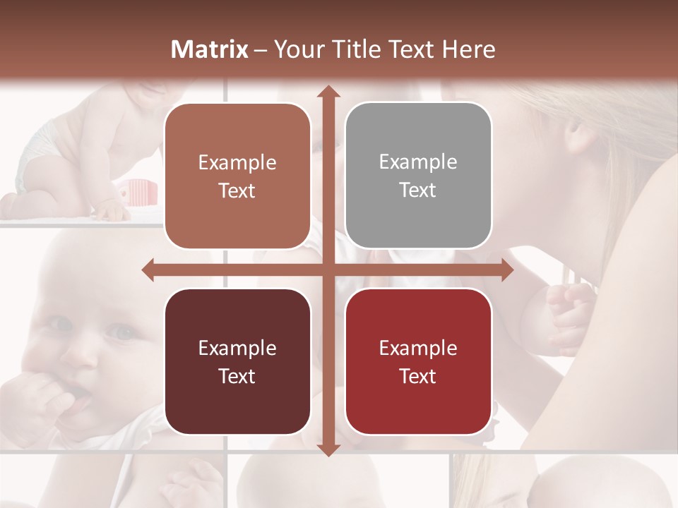 Happy Parenting Girl PowerPoint Template