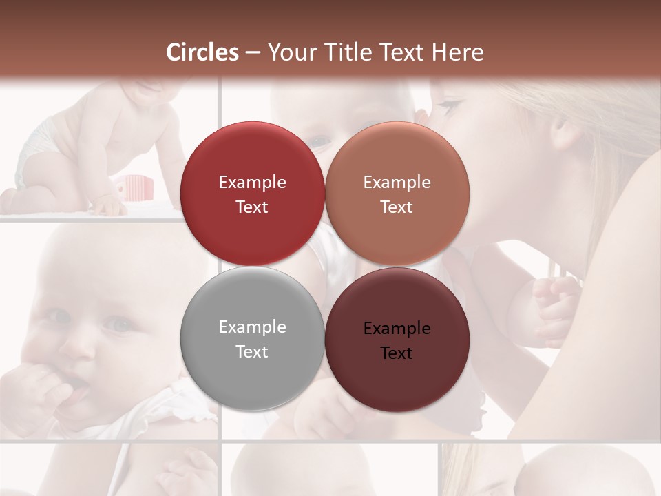 Happy Parenting Girl PowerPoint Template