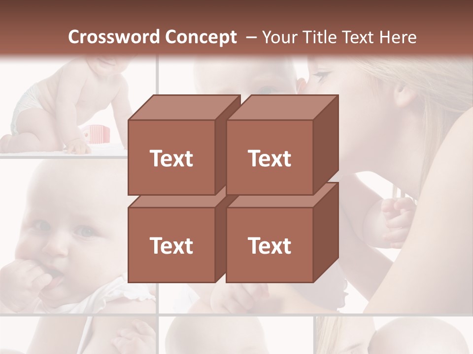 Happy Parenting Girl PowerPoint Template