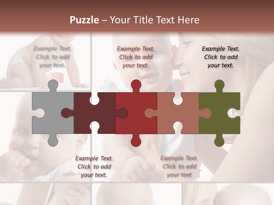 Happy Parenting Girl PowerPoint Template