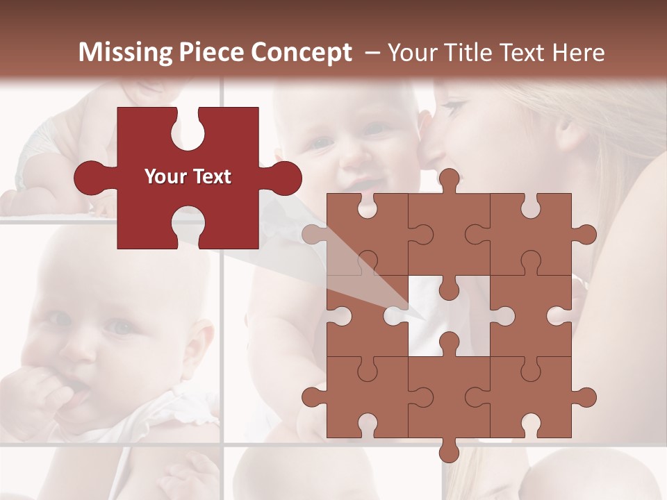 Happy Parenting Girl PowerPoint Template