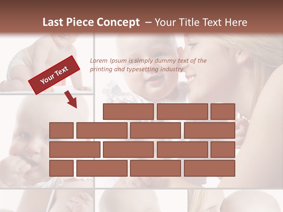 Happy Parenting Girl PowerPoint Template