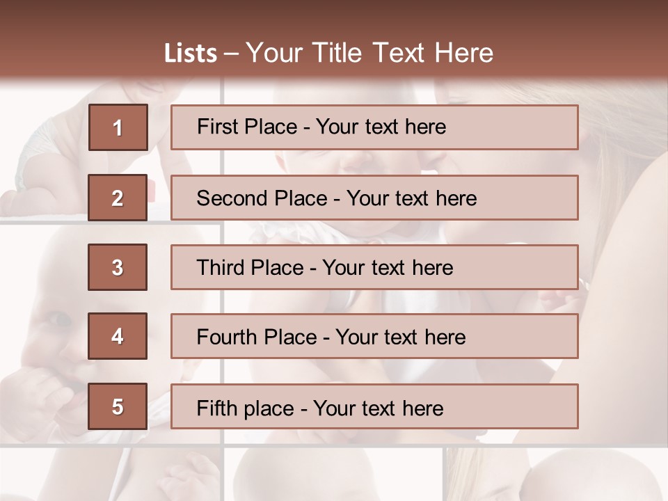 Happy Parenting Girl PowerPoint Template