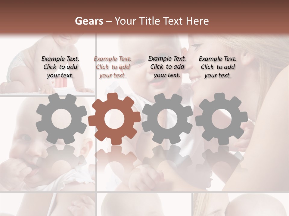 Happy Parenting Girl PowerPoint Template