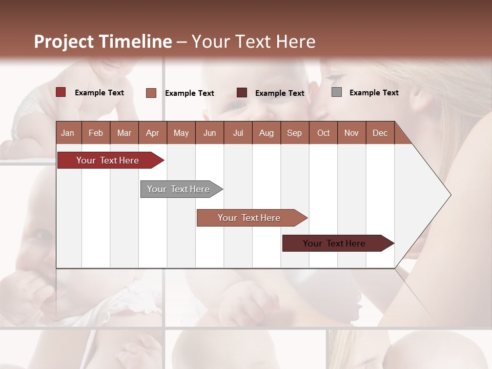 Happy Parenting Girl PowerPoint Template