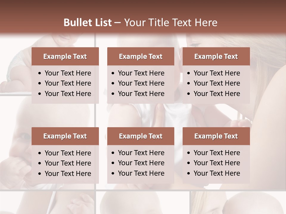 Happy Parenting Girl PowerPoint Template