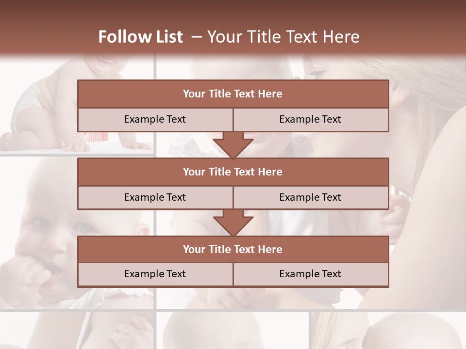 Happy Parenting Girl PowerPoint Template