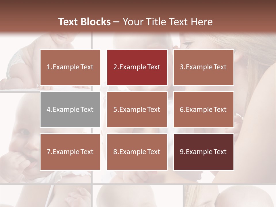 Happy Parenting Girl PowerPoint Template