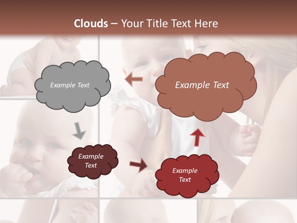 Happy Parenting Girl PowerPoint Template