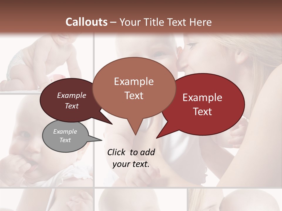 Happy Parenting Girl PowerPoint Template